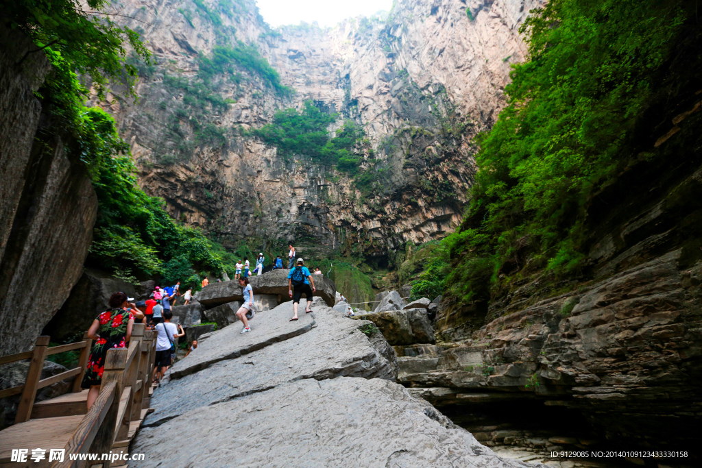 云台山潭瀑峡
