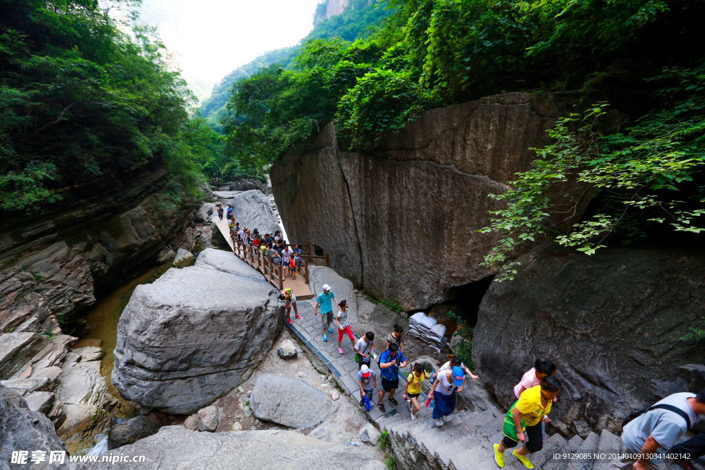 云台山潭瀑峡