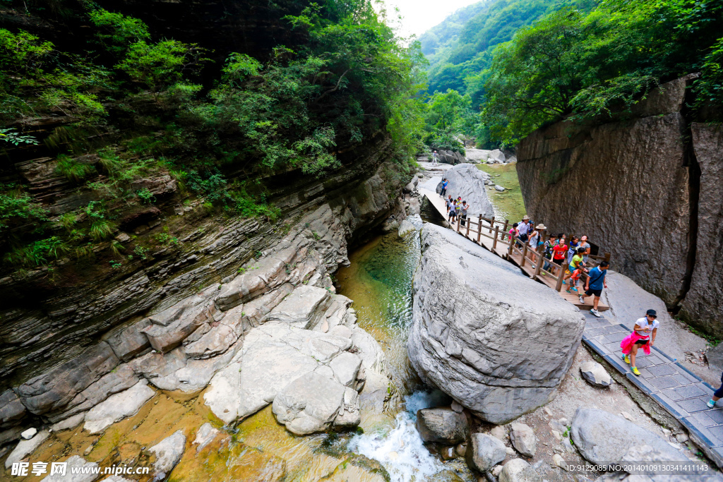 云台山潭瀑峡
