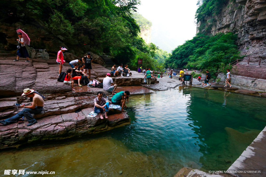 云台山潭瀑峡
