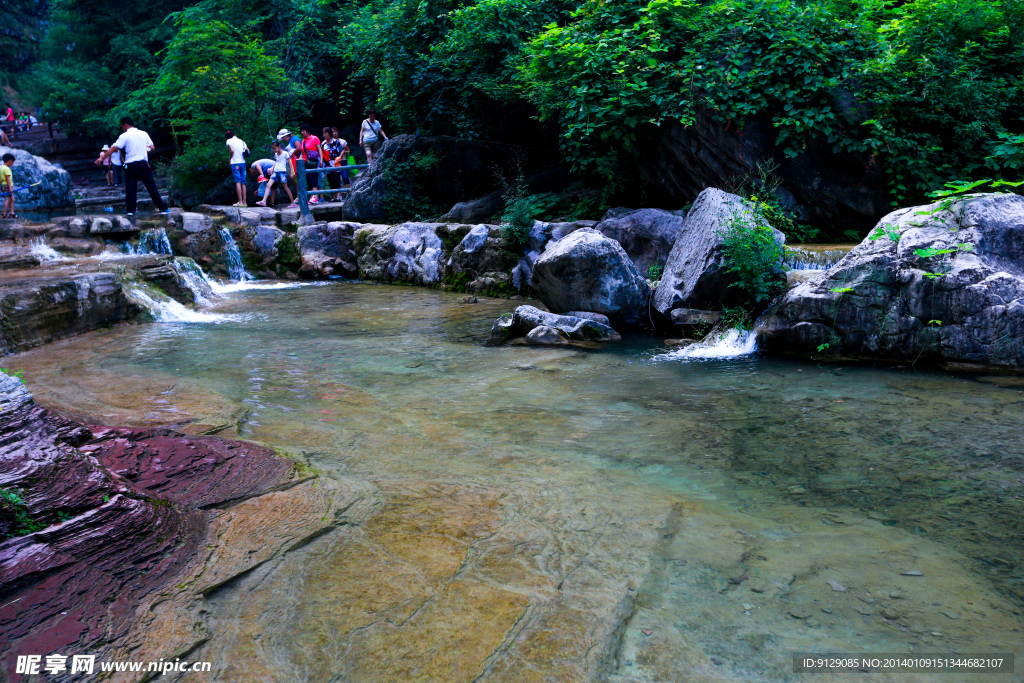 云台山潭瀑峡