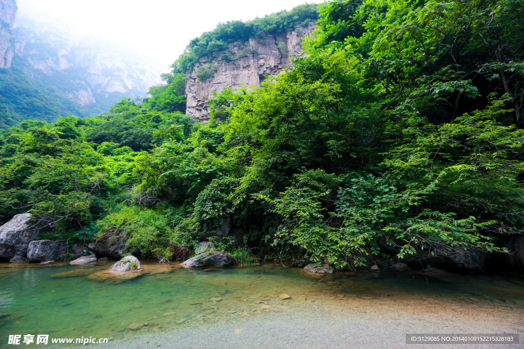 云台山潭瀑峡