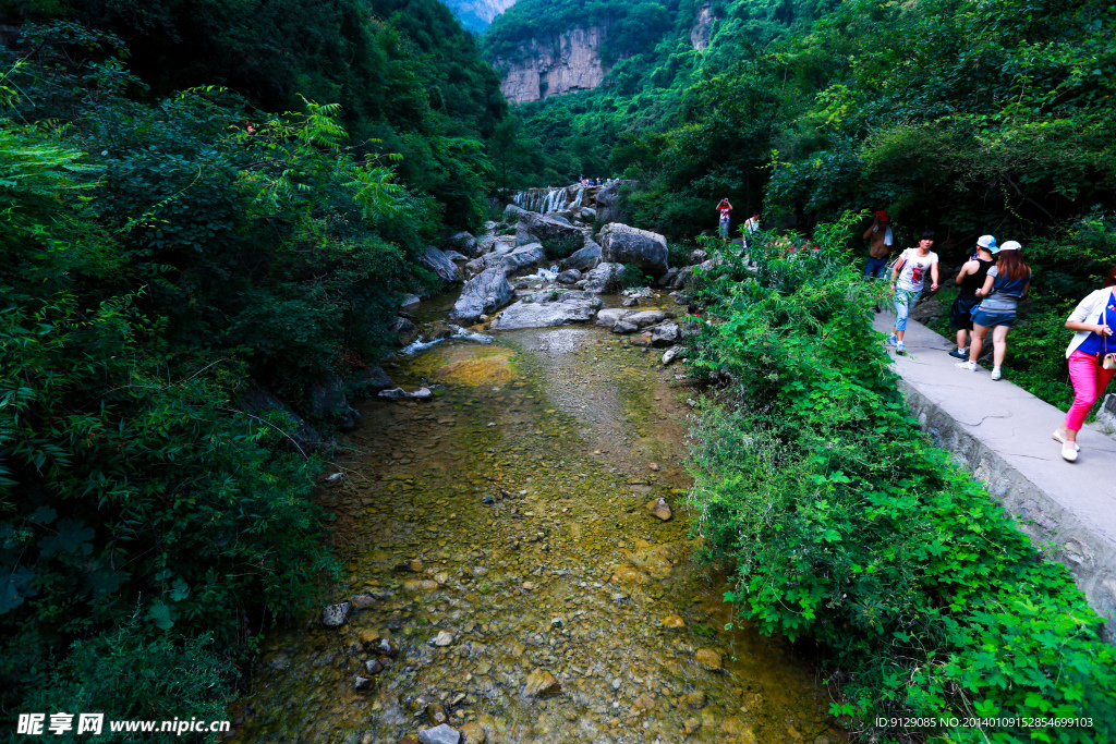 云台山潭瀑峡