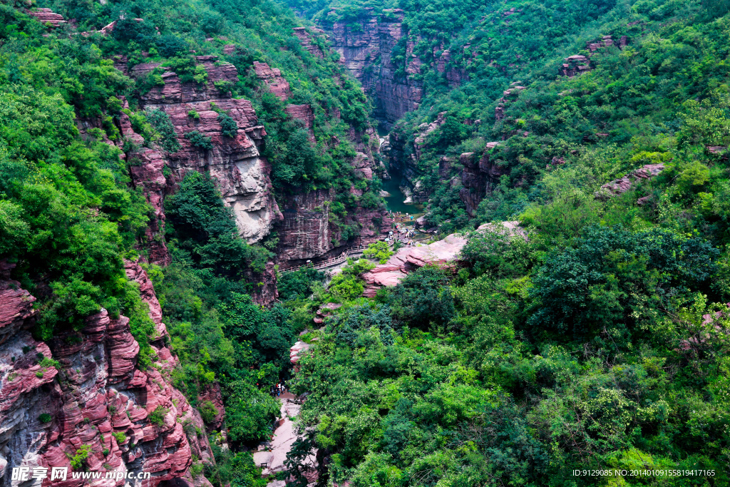 云台山红石峡