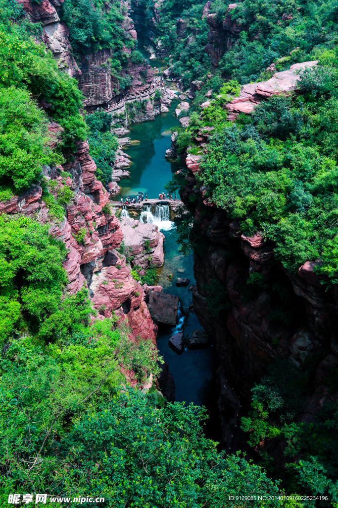 云台山红石峡