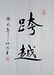 跨越
