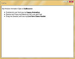 WIN7透明弹窗效果