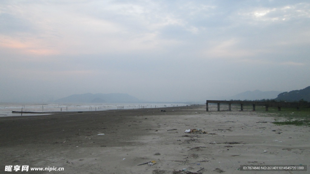 沙滩