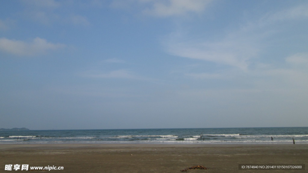 海滩