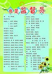 我是监督员展板