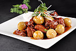 小土豆炖排骨