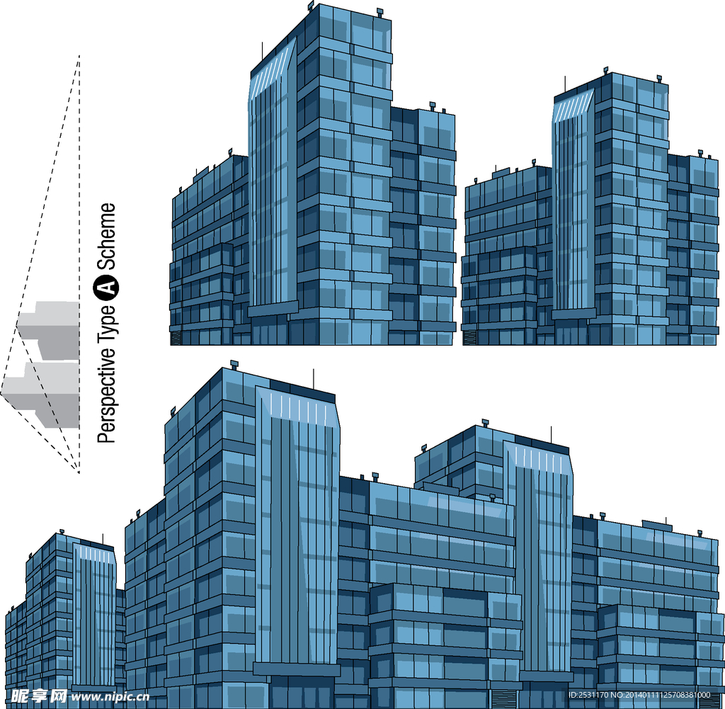 市城市建筑高楼大厦