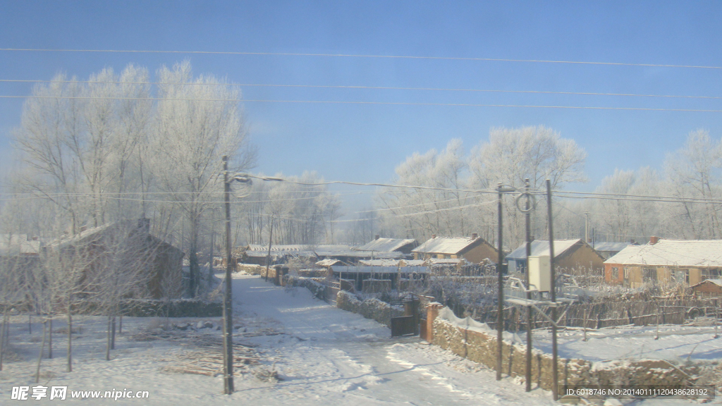 冬天的乡村