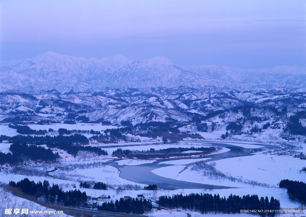 冰雪景色