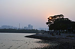 傍晚海岸