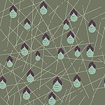 时尚水滴线条花纹底纹
