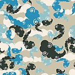 时尚云纹花纹底纹