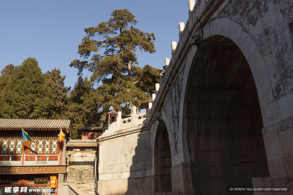 中国石拱桥建筑景观