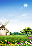 草原小屋