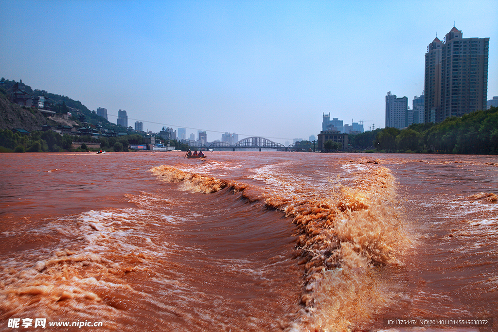 冲浪 黄河