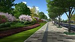 公路边美丽景观设计