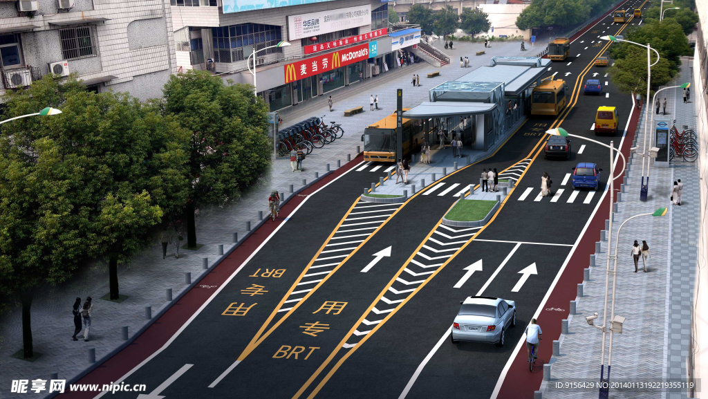 BRT快速公交系统