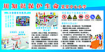 学校安全警示栏