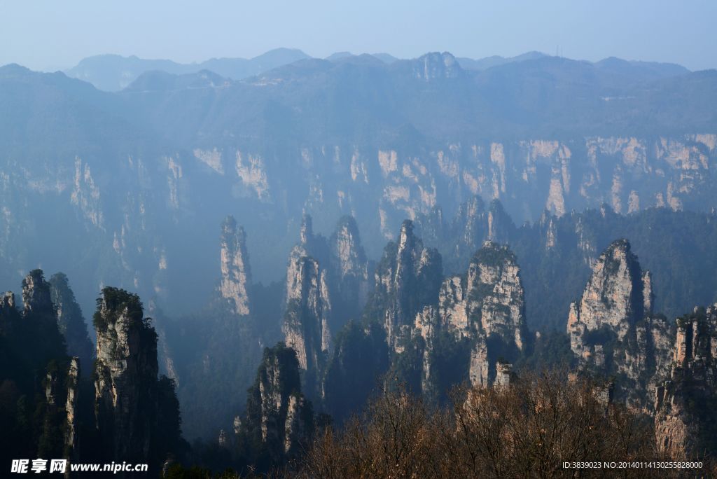 天子山