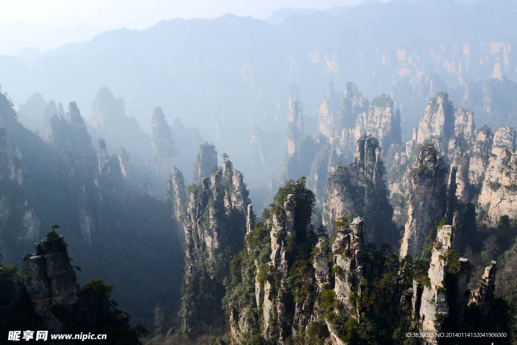 天子山