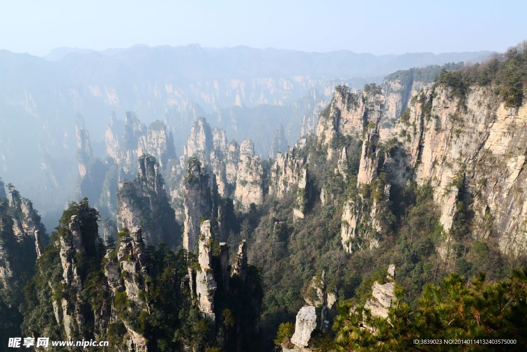 天子山