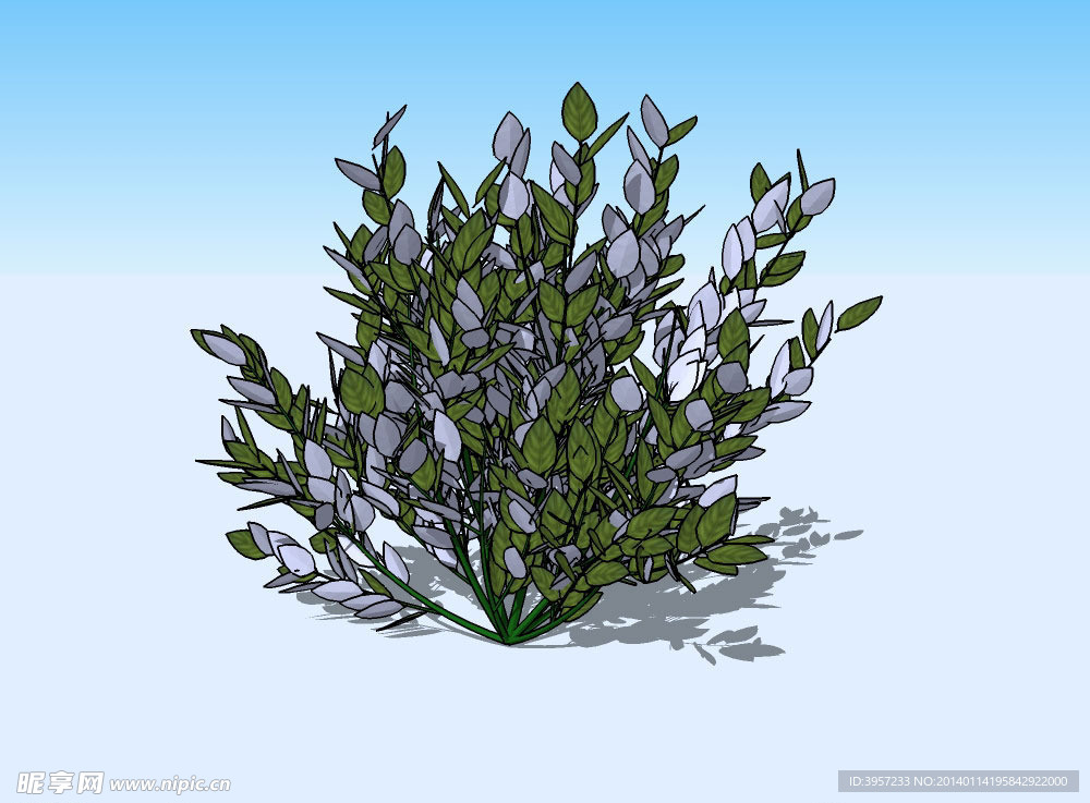 草丛3D模型