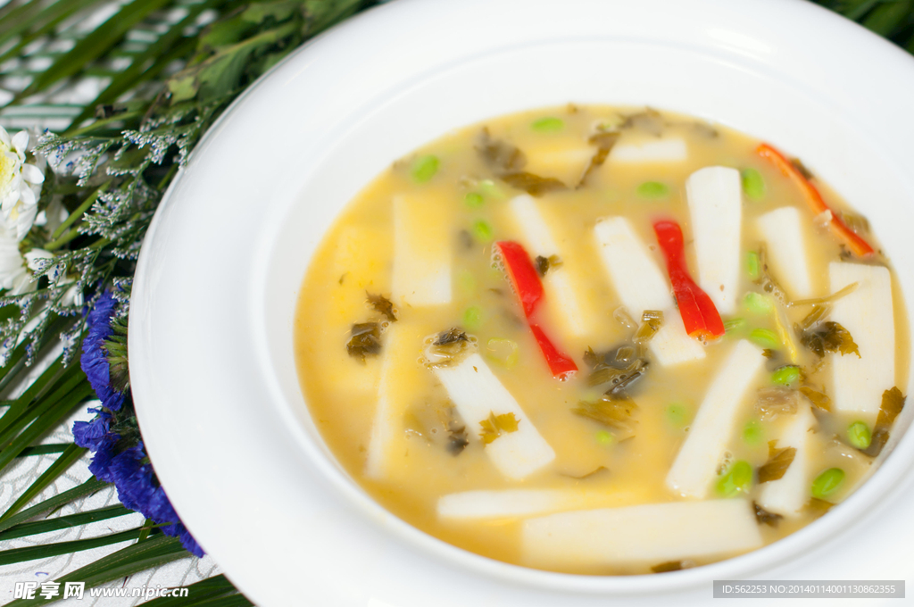 雪菜毛豆煮山药