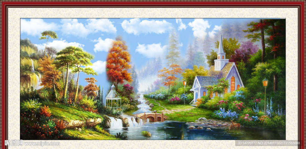 油画风景