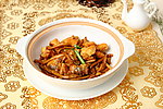 茶树菇滑鸡煲