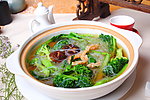 虾干粉丝杂菜煲