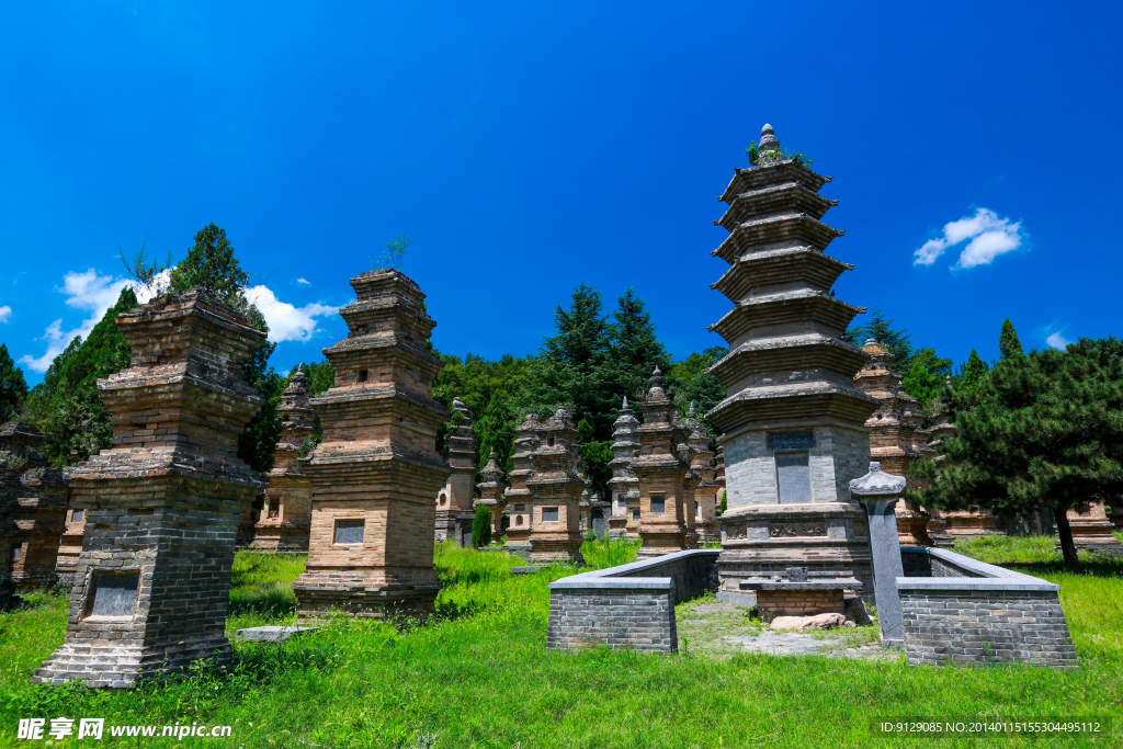 嵩山少林景区塔林