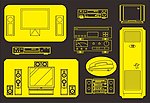 电器立面图