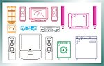 电器立面图
