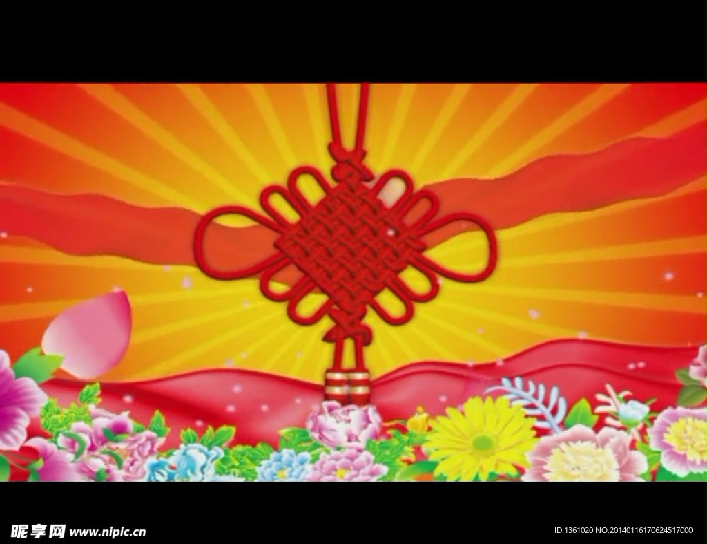 春节元素视频素材