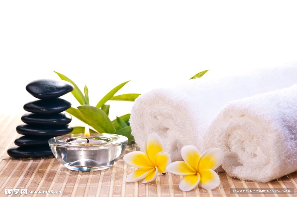 淡雅 SPA 背景
