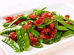 荷兰豆炒腊肉