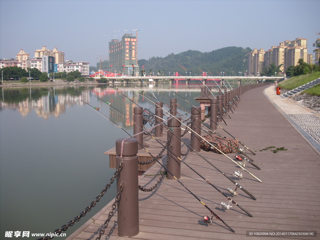 荔浦滨江风景