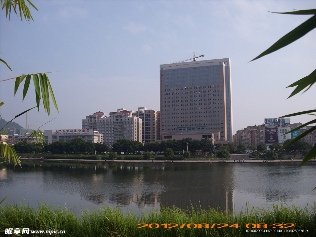 荔浦滨江风景