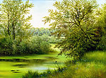 油画风景