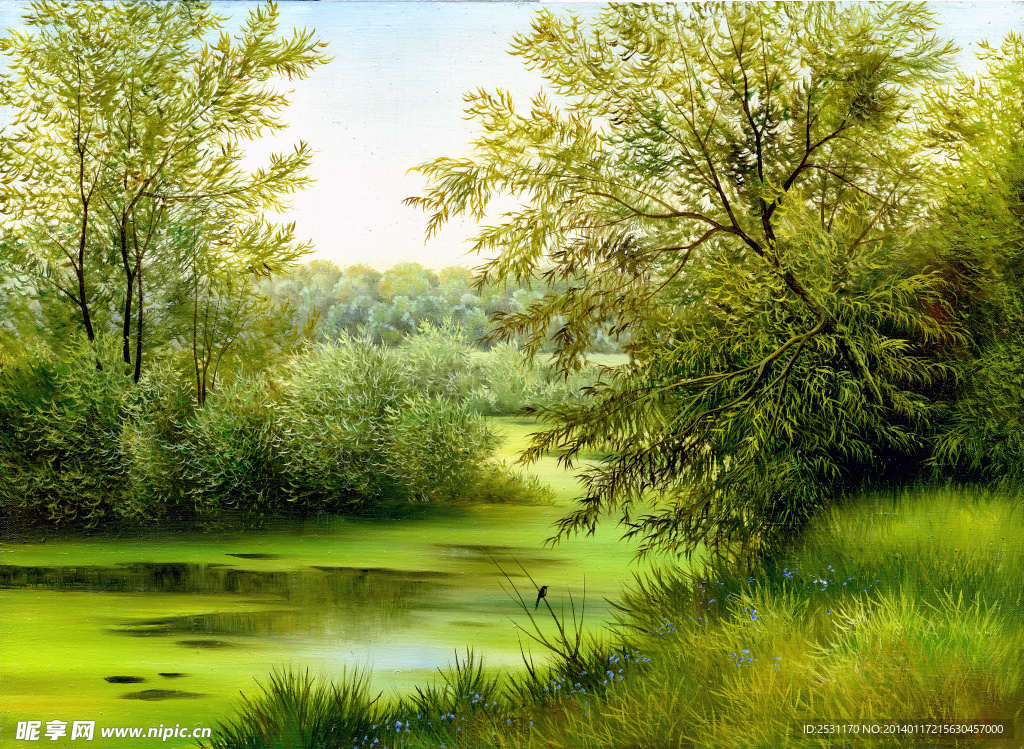 油画风景