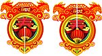 马年十字灯笼
