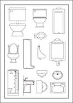 坐便器小便器