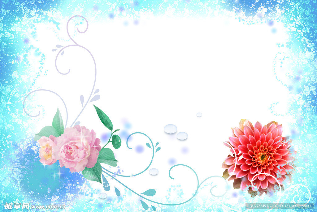 花朵移门
