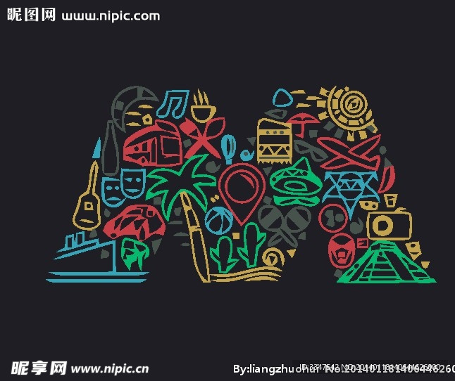 度假logo