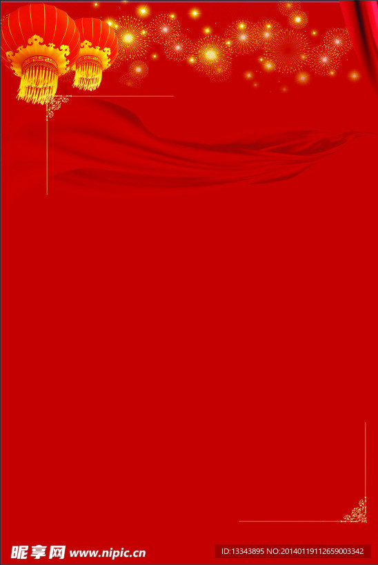 红色背景图